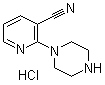 structure of CAS# 1185307-06-5, 2-(1-Piperazinyl)-3-pyridinecarbonitrile hydrochloride