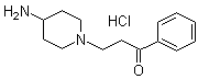 CAS # 1185308-38-6, 3-(4-Amino-1-piperidinyl)-1-phenyl-1-propanone hydrochloride