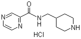 CAS # 1185309-03-8, N-(4-Piperidinylmethyl)-2-pyrazinecarboxamide hydrochloride