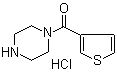 CAS 登录号：1185316-61-3, 1-哌嗪基-3-噻吩基甲酮盐酸盐