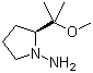 structure of CAS# 118535-61-8, (S)-(-)-1-氨基-2-(1'-甲氧基-1'-甲基乙基)吡咯烷