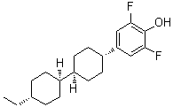 CAS 登录号：1185400-53-6, 4-[(反式,反式)-4'-乙基[1,1'-联环己基]-4-基]-2,6-二氟苯酚