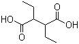 structure of CAS# 1186-79-4, 2,3-Diethylsuccinic acid