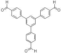 structure of CAS# 118688-53-2, 1,3,5-三(4-甲酰基苯基)苯