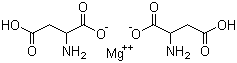 structure of CAS# 1187-91-3, DL-Aspartic acid hemimagnesium salt