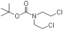 structure of CAS# 118753-70-1, N-Boc-N,N-bis(2-chloroethyl)amine