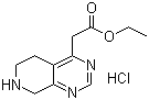 CAS # 1187830-52-9, 5,6,7,8-Tetrahydropyrido[3,4-d]pyrimidine-4-acetic acid ethyl ester hydrochloride