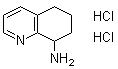 structure of CAS# 1187929-87-8, 5,6,7,8-四氢-8-喹啉胺二盐酸盐