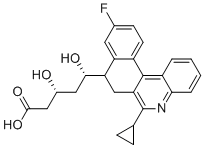 structure of CAS# 1187966-91-1, 匹伐他汀杂质1
