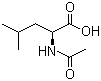structure of CAS# 1188-21-2, N-乙酰基-L-亮氨酸