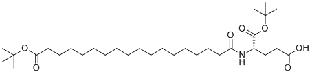 structure of CAS# 1188328-39-3, Octa(OtBu)-Glu-OtBu