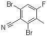 CAS # 1188428-64-9, 2,6-Dibromo-4-fluoro-3-methylbenzonitrile