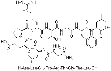 CAS # 1188512-88-0, L-Asparaginyl-L-leucyl-L-alpha-glutamyl-L-prolyl-L-arginyl-L-threonylglycyl-L-phenylalanyl-L-leucine