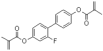CAS # 1189579-53-0, 2-Methyl-2-propenoic acid 1,1'-(2-fluoro[1,1'-biphenyl]-4,4'-diyl) ester