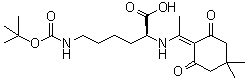 CAS # 1189586-14-8, N2-[1-(4,4-Dimethyl-2,6-dioxocyclohexylidene)ethyl]-N6-[(1,1-dimethylethoxy)carbonyl]-L-lysine