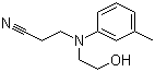 CAS # 119-95-9, 3-[(2-Hydroxyethyl)(3-methylphenyl)amino]propionitrile, 3-[N-(2-Hydroxyethyl)-m-toluidino]propiononitrile