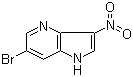 structure of CAS# 1190311-94-4, 6-溴-3-硝基-1H-吡咯并[3,2-b]吡啶