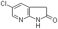 structure of CAS# 1190314-60-3, 5-Chloro-1,3-dihydro-2H-pyrrolo[2,3-b]pyridin-2-one