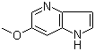 structure of CAS# 1190317-86-2, 6-甲氧基-1H-吡咯并[3,2-b]吡啶