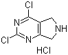 CAS # 1190927-74-2, 2,4-Dichloro-6,7-dihydro-5H-pyrrolo[3,4-d]pyrimidine hydrochloride