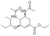 structure of CAS# 1191921-01-3, Oseltamivir-acetate