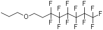 structure of CAS# 1193010-01-3, 1,1,1,2,2,3,3,4,4,5,5,6,6-十三氟-8-(丙氧基)辛烷