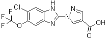structure of CAS# 1193383-09-3, JNJ 42041935