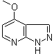 structure of CAS# 119368-03-5, 4-甲氧基-1H-吡唑并[3,4-b]吡啶