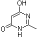 CAS # 1194-22-5, 6-Hydroxy-2-methylpyrimidin-4(3H)-one, 4,6-Dihydroxy-2-methylpyrimidine, NSC 9317