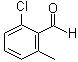 structure of CAS# 1194-64-5, 2-Chloro-6-methylbenzaldehyde