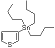 CAS # 119405-65-1, 3-(Tributyltin)thiophene, Tributyl(3-thienyl)stannane, Tributyl(3-thienyl)tin