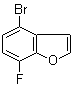 structure of CAS# 1194376-46-9, 4-溴-7-氟苯并呋喃