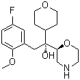 CAS # 1194508-25-2, Edivoxetine, (alphaR,2S)-alpha-[(5-Fluoro-2-methoxyphenyl)methyl]-alpha-(tetrahydro-2H-pyran-4-yl)-2-morpholinemethanol, LY 2216684