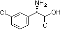 CAS # 119565-00-3, (S)-alpha-Amino-3-chlorobenzeneacetic acid