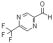 structure of CAS# 1196151-36-6, 5-(三氟甲基)-2-吡嗪甲醛