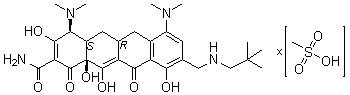CAS # 1196800-40-4, Amadacycline methanesulfonate
