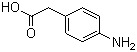 CAS # 1197-55-3, 4-Aminophenylacetic acid, p-Aminophenylacetic acid