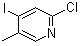 structure of CAS# 1197957-18-8, 2-氯-4-碘-5-甲基吡啶