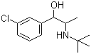 CAS # 119802-68-5, 3-Chloro-alpha-[1-[(1,1-dimethylethyl)amino]ethyl]benzenemethanol