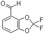 structure of CAS# 119895-68-0, 2,2-Difluorobenzodioxole-4-carboxaldehyde