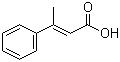 CAS # 1199-20-8, 3-Phenylbut-2-enoic acid, beta-Methylcinnamic acid