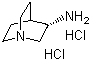 structure of CAS# 119904-90-4, (S)-3-Aminoquinuclidine dihydrochloride