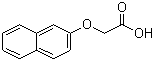 structure of CAS# 120-23-0, 2-Naphthoxyacetic acid