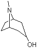CAS # 120-29-6, Tropine, 3-Tropanol, endo-8-Methyl-8-azabicyclo[3.2.1]octan-3-ol, 8-Methyl-8-azabicyclo[3.2.1]octan-3-ol