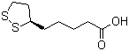 CAS # 1200-22-2, R-(+)-alpha-Lipoic acid, (R)-(+)-1,2-Dithiolane-3-pentanoic acid