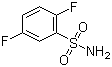 structure of CAS# 120022-63-1, 2,5-Difluorobenzenesulphonamide