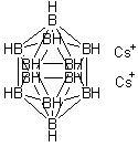 CAS # 12008-75-2, Cesium dodecahydroclosododecaborate, Dicesium dodecahydrododecaborate