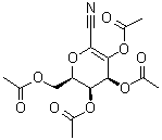 CAS 登录号：120085-67-8, 2,6-脱水-D-来苏-庚-2-烯酮腈 3,4,5,7-四乙酸酯