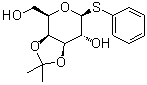 CAS 登录号：120095-47-8, 苯基 3,4-O-(1-甲基亚乙基)-1-硫代-beta-D-吡喃半乳糖苷