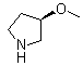 structure of CAS# 120099-61-8, (S)-3-甲氧基吡咯烷